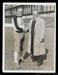 1936 Cal Hubbard & Steve Owen Join Forces with the NFL New York Giants Original TYPE 1 Photo