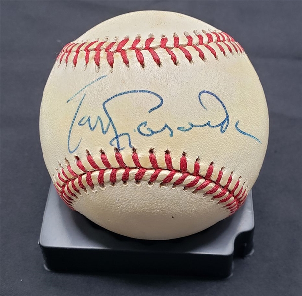 Tommy Lasorda Single Signed AUTO ONL Baseball HOF L.A. Dodgers JSA COA