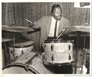 1955 Legendary Jazz Drummer Sonny Payne Original TYPE I Photo at Birdland