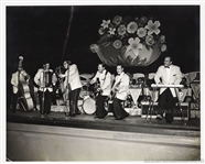 Bill Haley & His Comets On Tour in 1956 Original TYPE I Photo 