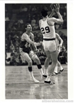 1968-69 Jerry West Lakers HOFer vs Boston Celtics Arthur Rickerby TYPE II Photo