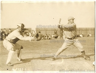 1914 Chief Meyers & Red Murray “New York Giants” Stars in Spring Training Original TYPE I Photo