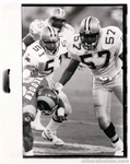 1986 Sam Mills & Rickey Jackson New Orleans Saints Future Hall of Famers TYPE I original photo 