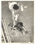 Mel Daniels Indiana Pacers Basketball HOFer vs Billy Paultz Nets 1972 ABA Finals Original Photo