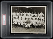 1933 Washington Senators A.L. Champions Team /w MOE BERG  Original TYPE I Photo PSA/DNA