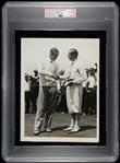 1928 Walter Hagen Golf Legend Defeats Archie Compston in 72 Hole Match Original TYPE I Photo PSA/DNA