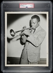 Miles Davis 1951 at Sounders Studio Silver Gelatin Original TYPE I Photo by Popsie PSA/DNA