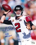 Matt Ryan Signed AUTO 8x10 Photo Atlanta Falcons 2016 NFL MVP inscrip. Fanatics HOLO