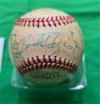 The 1985 Montreal Expos Team Signed AUTO NL Baseball w/ 25  sigs