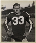 1945 Jack Banta Signed AUTO original TYPE I Photo Redskins Eagles Rams D.1977