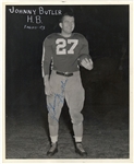 1945 Johnny Butler Signed AUTO original TYPE I Photo Steagles, Card-Pitt, Eagles D.1963