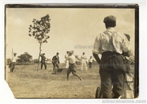 Golf Hall of Famer – Jerome Travers Driving on the Green 1910’s Original TYPE I Photo