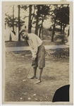 America’s First Golf Legend -  Jerome Travers circa 1905-09 Original TYPE I Photo