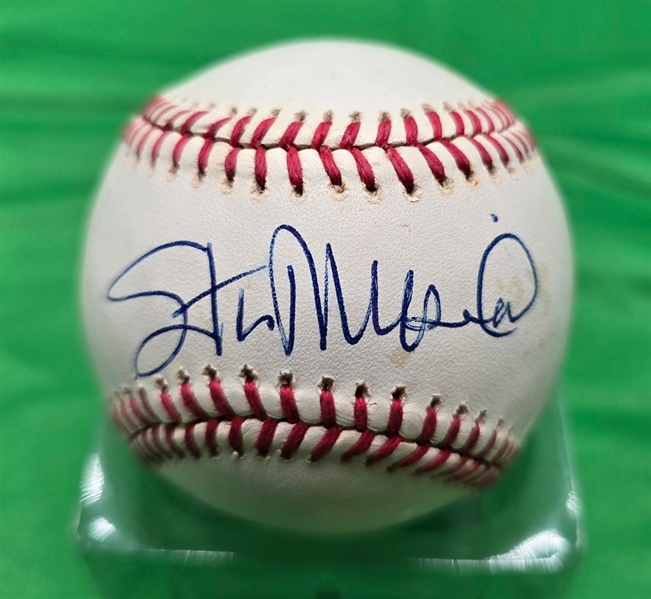 Stan Musial Single Signed AUTO ONL Baseball HOF St. Louis Cardinals JSA COA