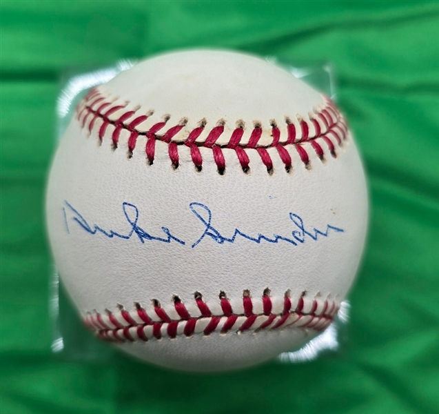 Duke Snider Single Signed AUTO ONL Baseball HOF Brooklyn L.A. Dodgers JSA COA