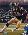 Steven Jackson Signed AUTO 8x10 Photo Rams /w Great Inscriptions CSA Show HOLO & COA
