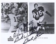 Bart Starr Signed AUTO 8x10 photo Green Bay Packers Pro Football HOF