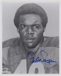 Gale Sayers Signed AUTO Photo Chicago Bears Pro Football HOF 
