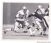 1976 Bob Boomer Brown Faces a Flying L.C. Greenwood Original TYPE I Malcolm Emmons Photo