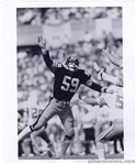 1970s Jack Ham Pittsburgh Steelers Legendary HOF Linebacker Blocking Kick Original TYPE I Photo